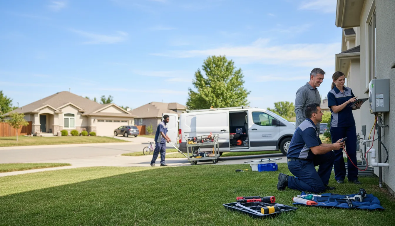 Tankless water heater service in Rhodelia, KY